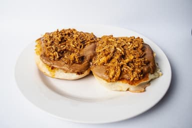 Molletes con Carne