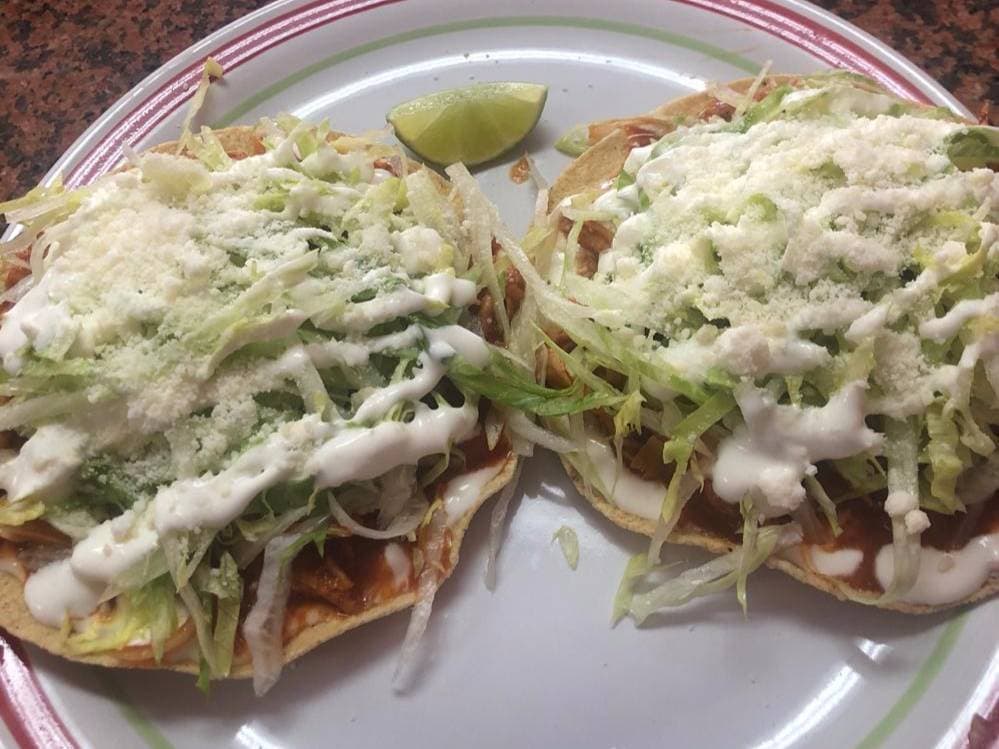 Tostadas de Pollo