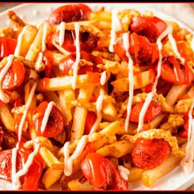 Salchipapas tradicionales
