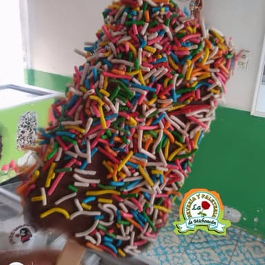 Paleta Esquimal con Chispas de Colores
