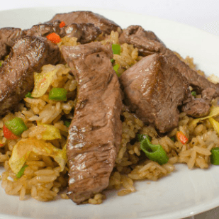 Chaufa con Bistec