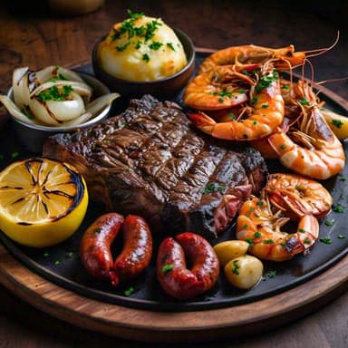 Parrillada Mar y Tierra (Mediana)