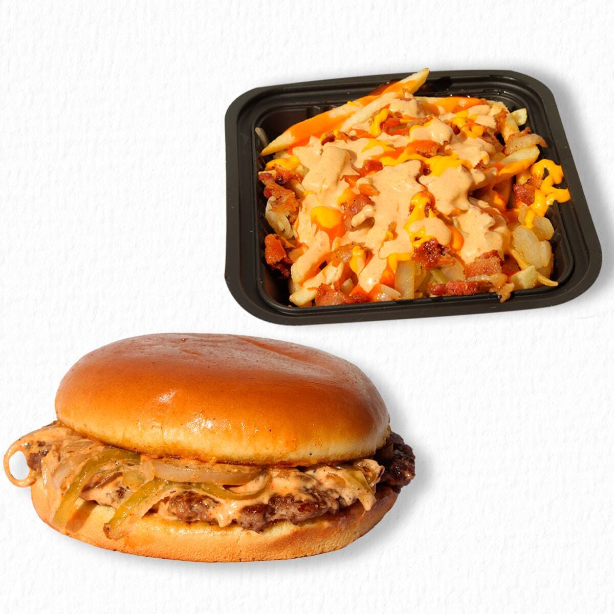 Combo King's Classic con Loaded French Fries