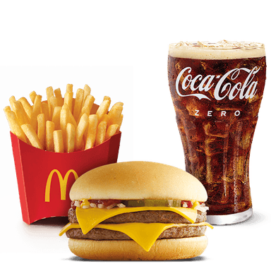 McCombo Mediano Doble Hamburguesa Con Queso