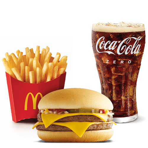 McCombo Mediano Doble Hamburguesa Con Queso