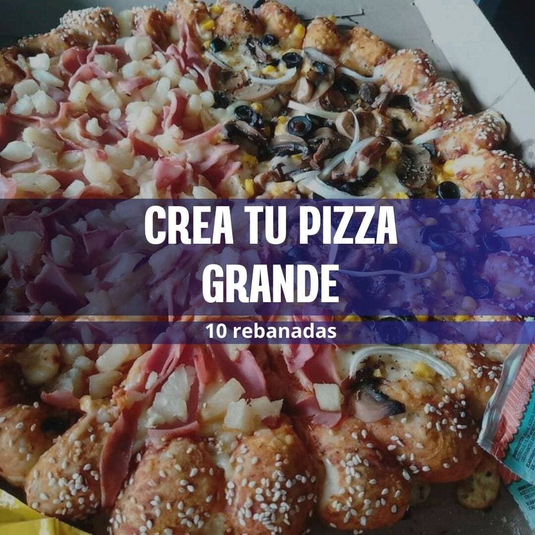 Crea tu pizza GRANDE