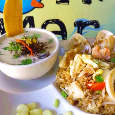 Combo : Leche de Tigre +Chaufa de Mariscos