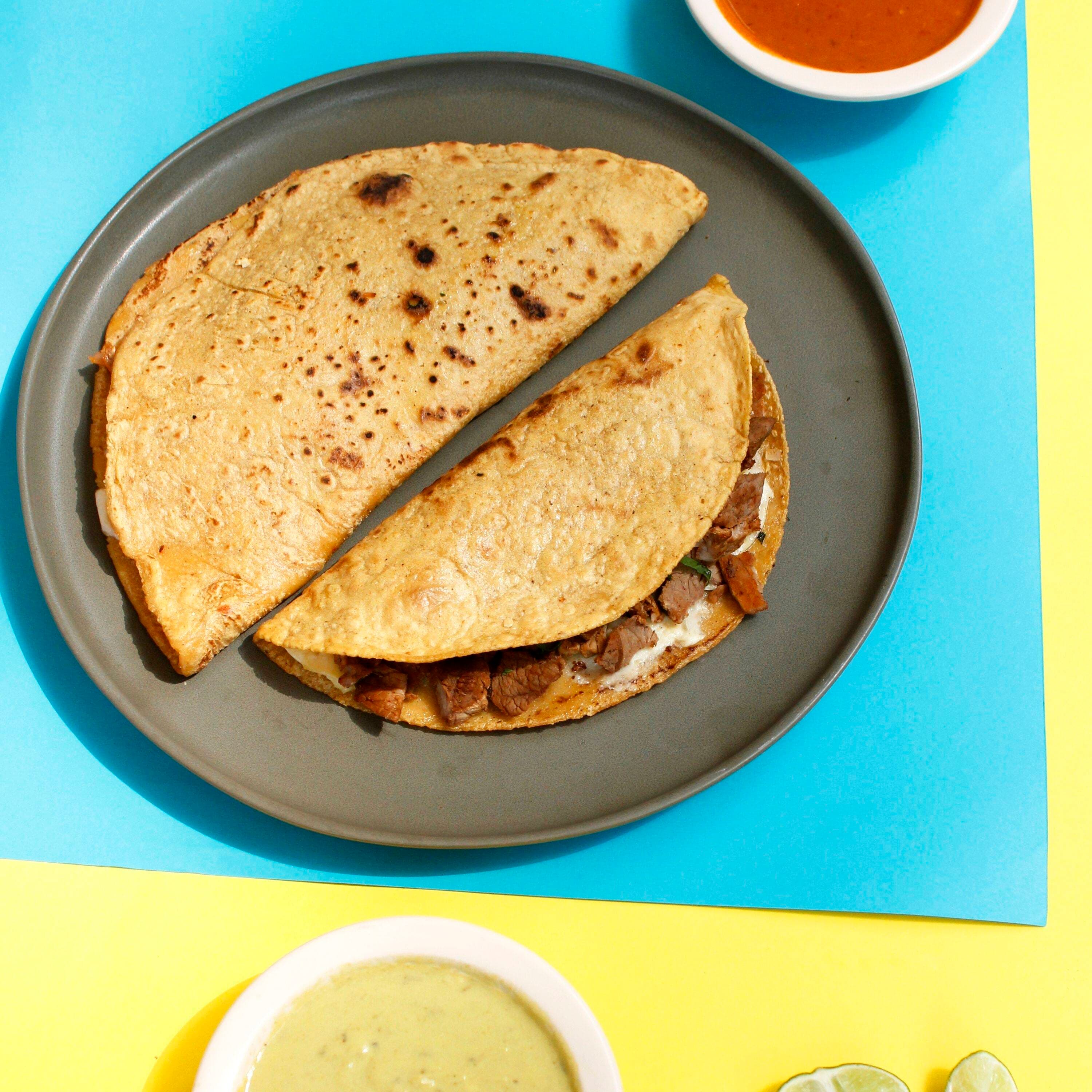Quesadilla chica de pastor