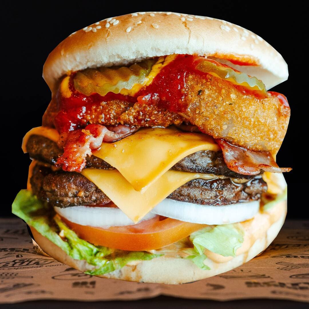 Hamburguesa Jack Daniels Doble