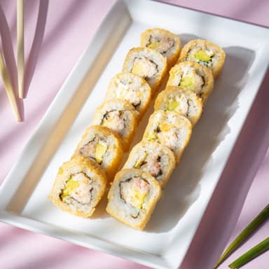 12 Bocados de Sushi Dinamita Tempura HATSU