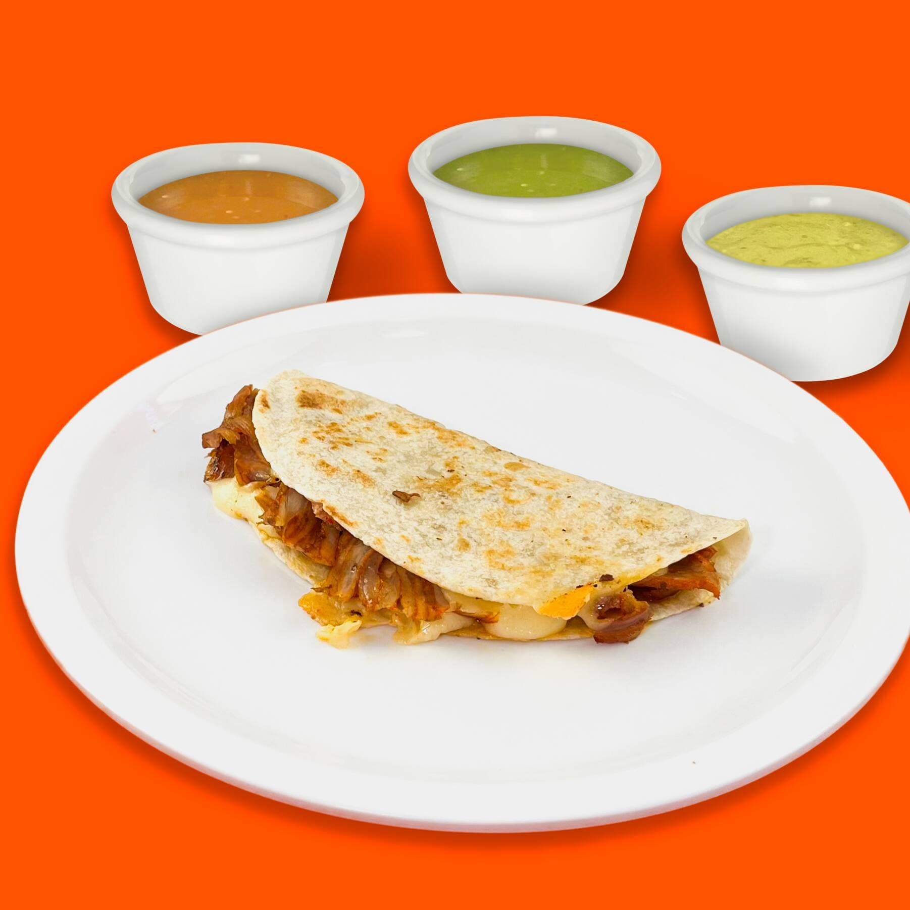 Quesadilla con Pastor