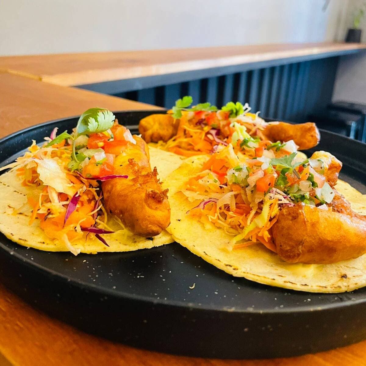 Taco de Camarón Capeado
