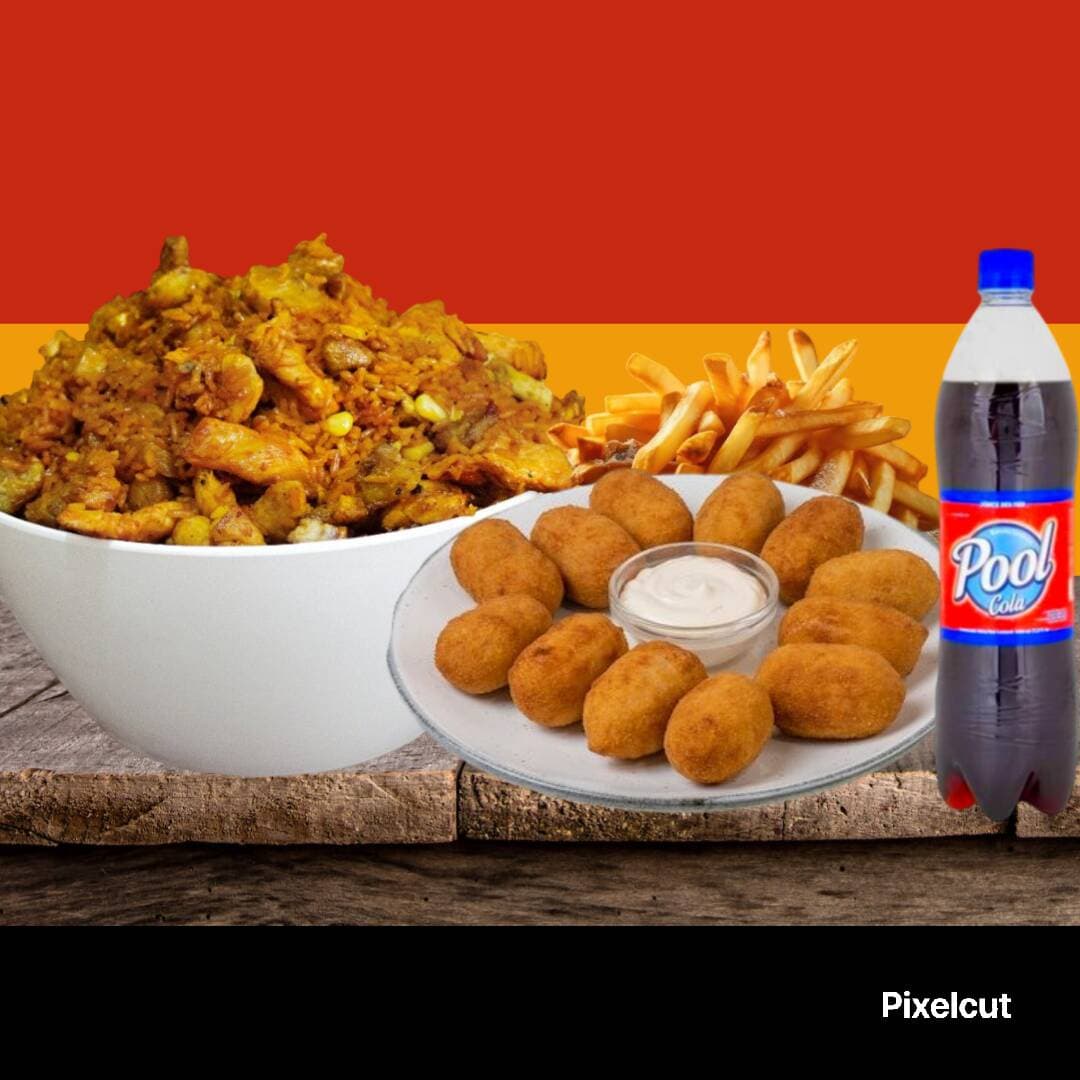 COMBO - Arroz Paisa Familiar Croquetas De Pollo