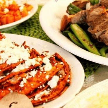 CARNE A LA TAMPIQUEÑA CON ENCHILADAS