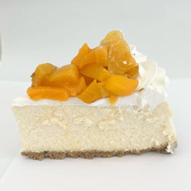 REBANADA DE CHEESECAKE DE DURAZNO