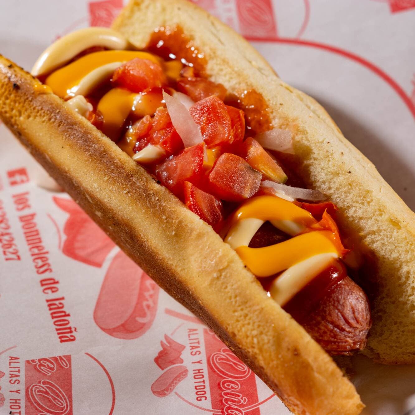 Hot Dog Sencillo Sin Papas