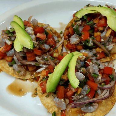 Tostadas de Ceviche