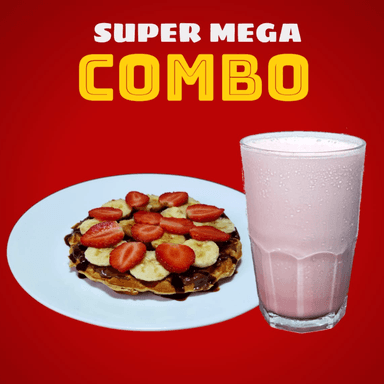 Combo Waffle Armable y Malteada
