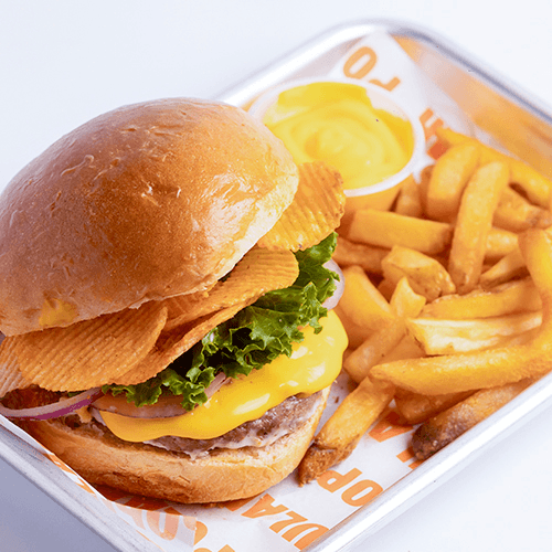 Hamburguesa Ruffles