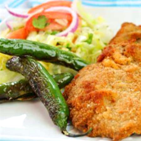 MILANESA DE RES EMPANIZADA