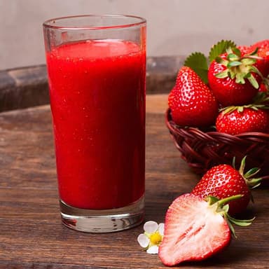 Jugo de Fresa