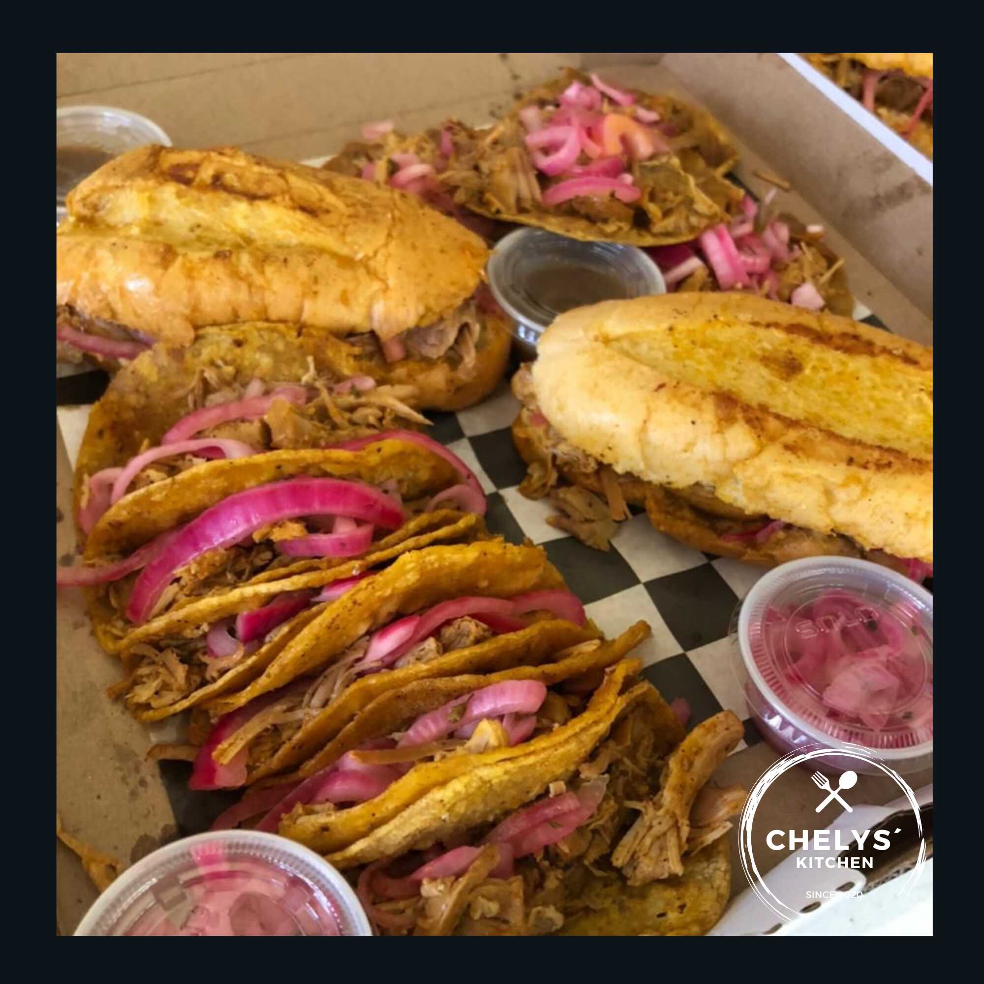 Torta de Cochinita Pibil