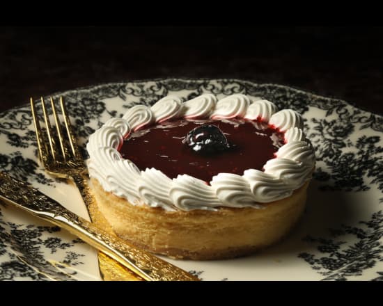 Pastel cheesecake zarzamora individual