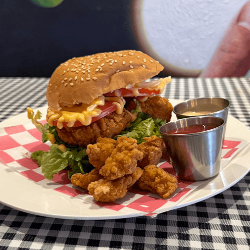 Hamburguesa Chicken Crunch