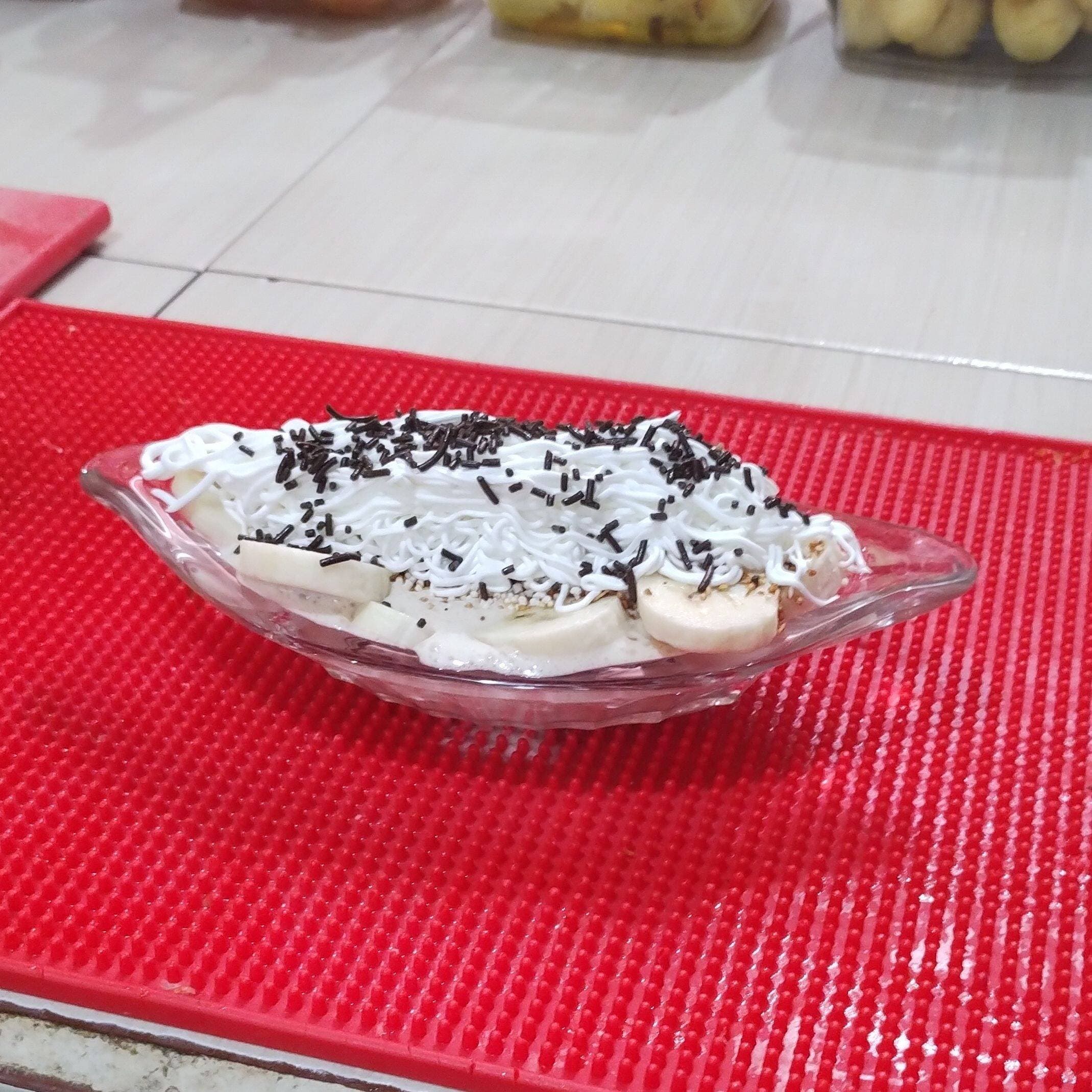 Platanos con Crema.
