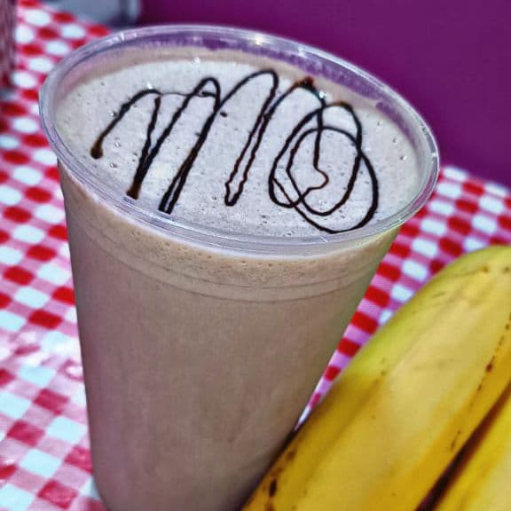 Licuado de Platano con Chocolate