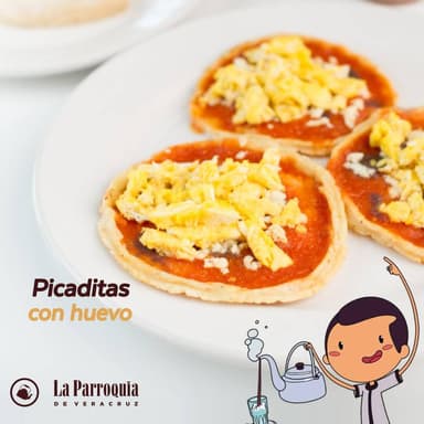 Picaditas con huevo