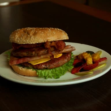 Hamburguesa Doble