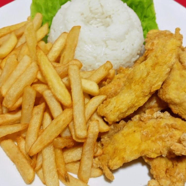 Chicharrón de Pollo + Bebida del Día