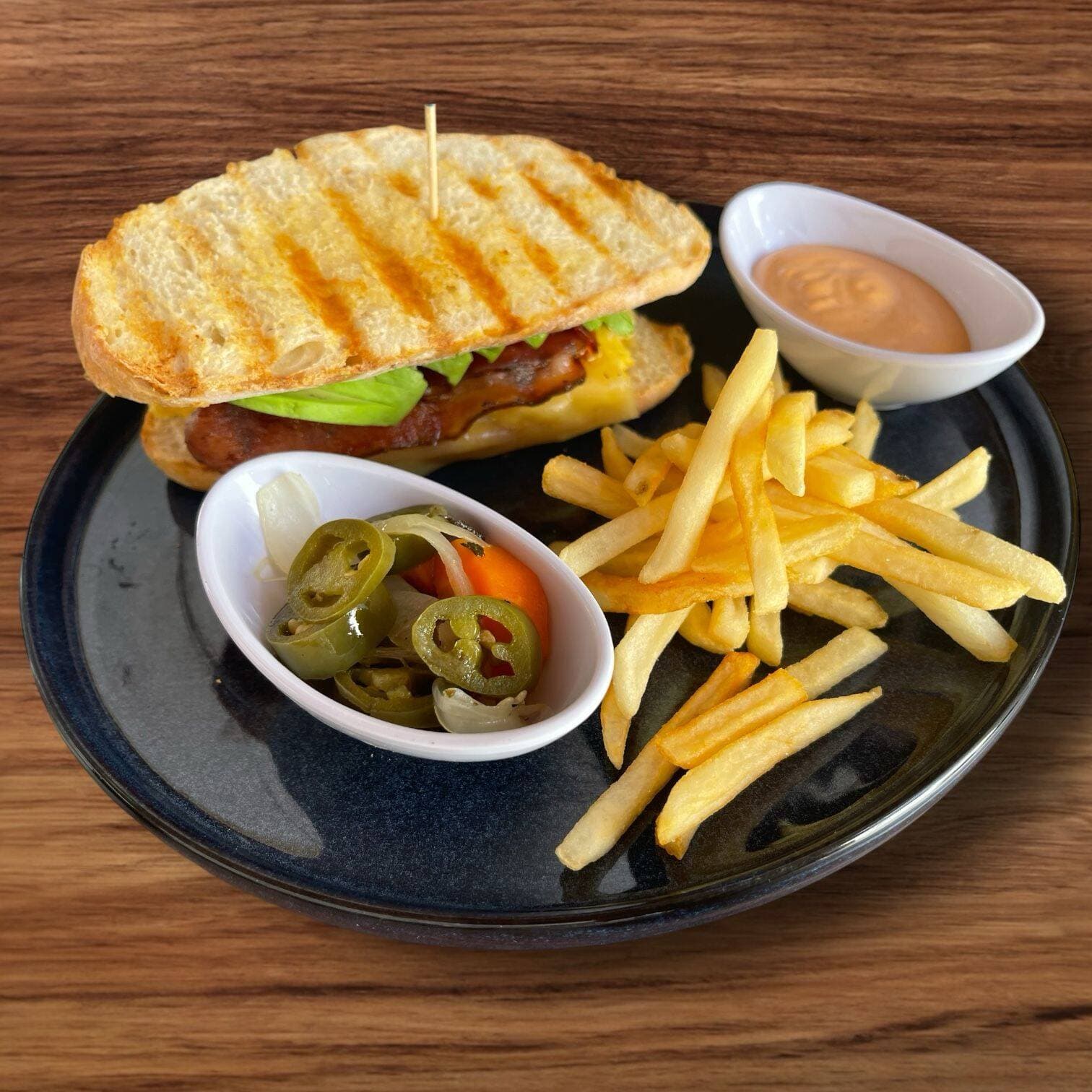 Sandwich de Huevo y Tocino