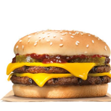Hamburguesa doble carne Sencilla