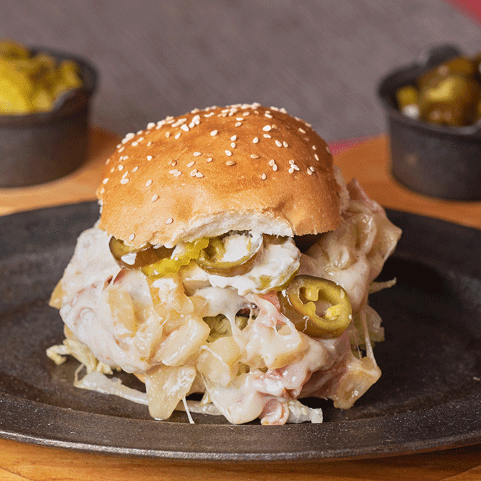 Hamburguesa Hawaiana