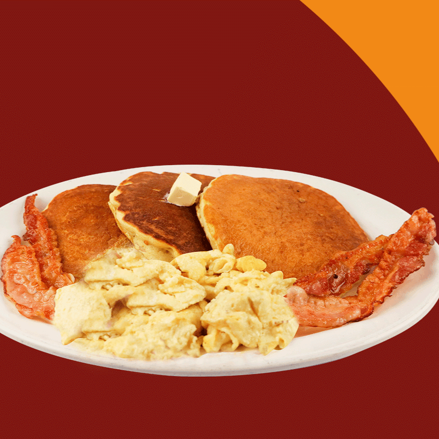 Hot Cakes Americanos (Huevos Revueltos)