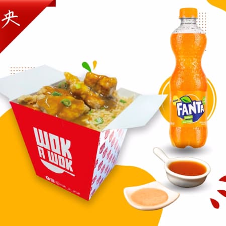Chijaukay Box + Gaseosa 500 Ml