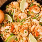 Combo Arroz Con Camarones