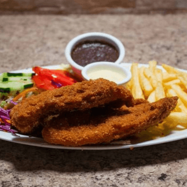Pescado Empanizados con salsa tártara