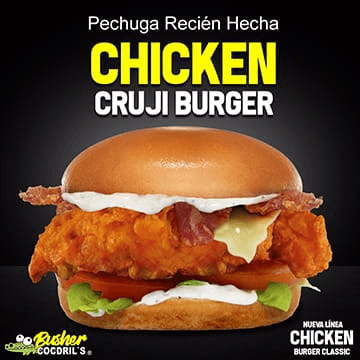 Burguer Chicken Cruji