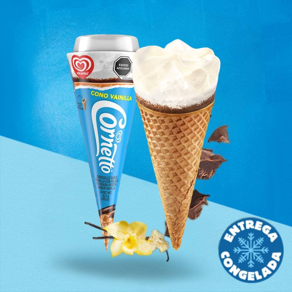 Cornetto Vainilla (2 Pzas)