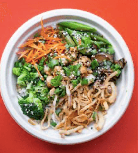 Oriental Chicken Poke