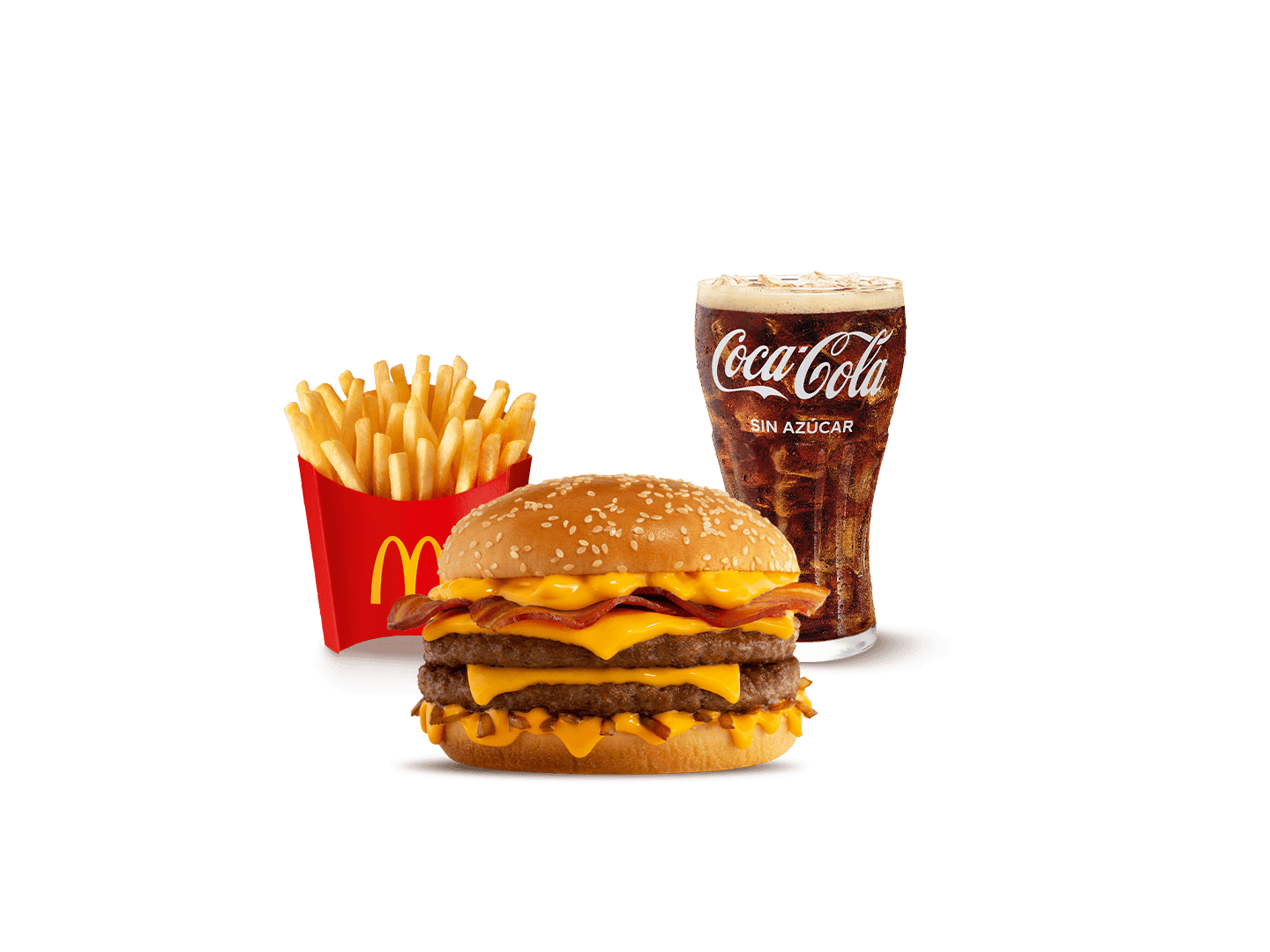 McCombo Mediano Bacon Cheddar McMelt doble