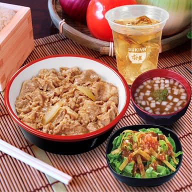 Gyudon Combo Ensalada Azteca