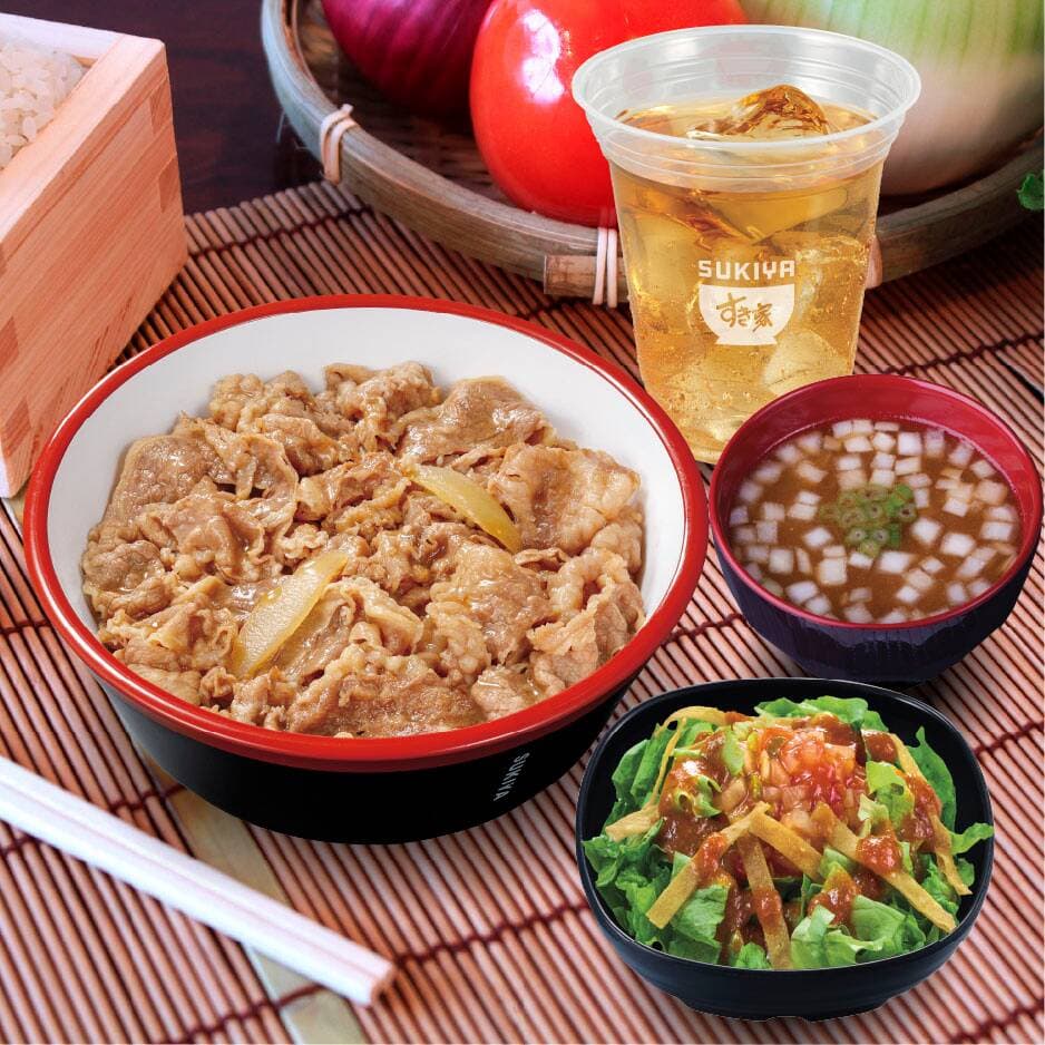 Gyudon Combo Ensalada Azteca