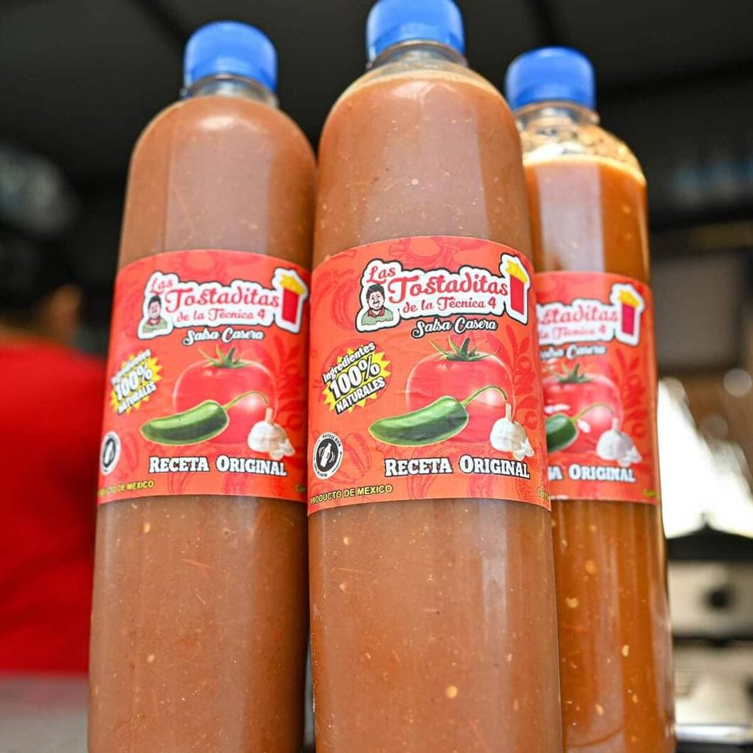 La Famosa Salsa Casera de las Tostaditas 1 Lt