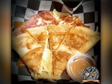 CREPA SALADA JAMÓN CON QUESO