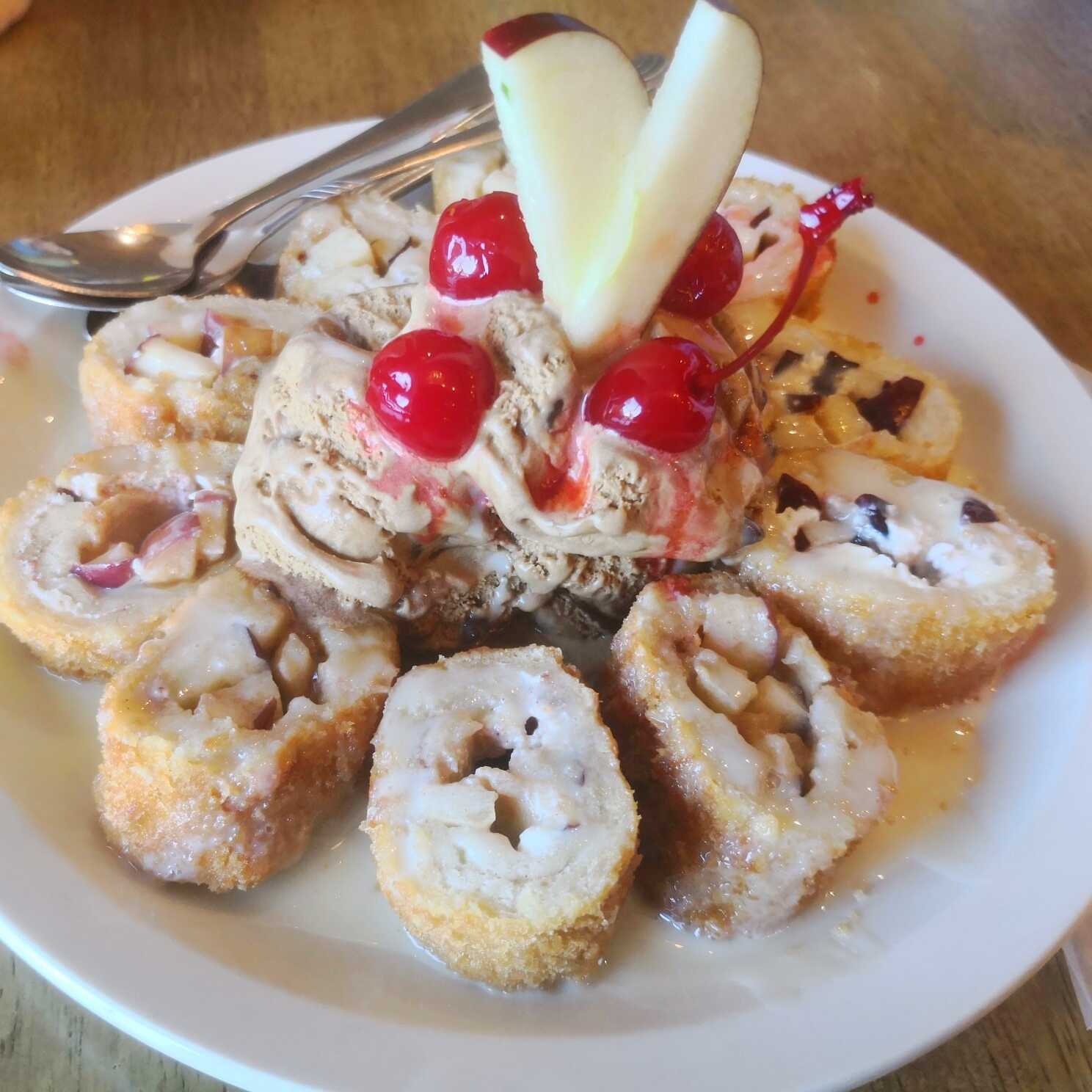 Apple Roll con Nieve