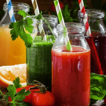 Jugo Naturales en Leche